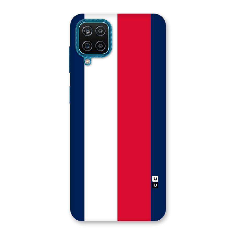 Electric Colors Stripe Back Case for Galaxy F12