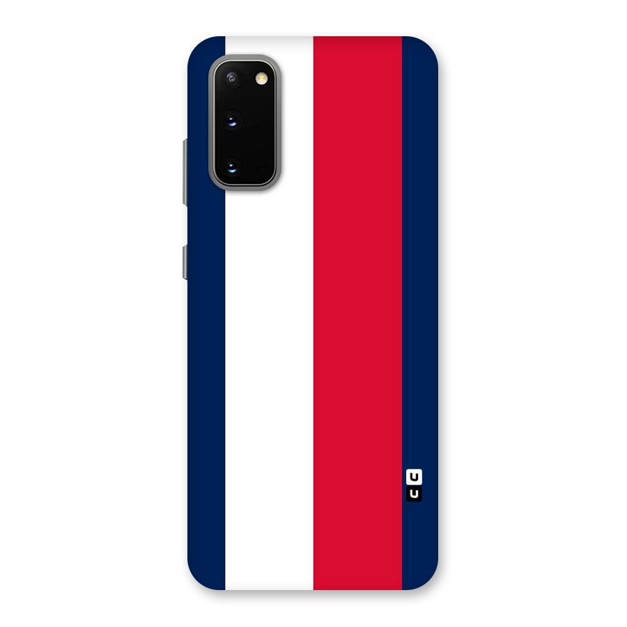 Electric Colors Stripe Back Case for Galaxy S20