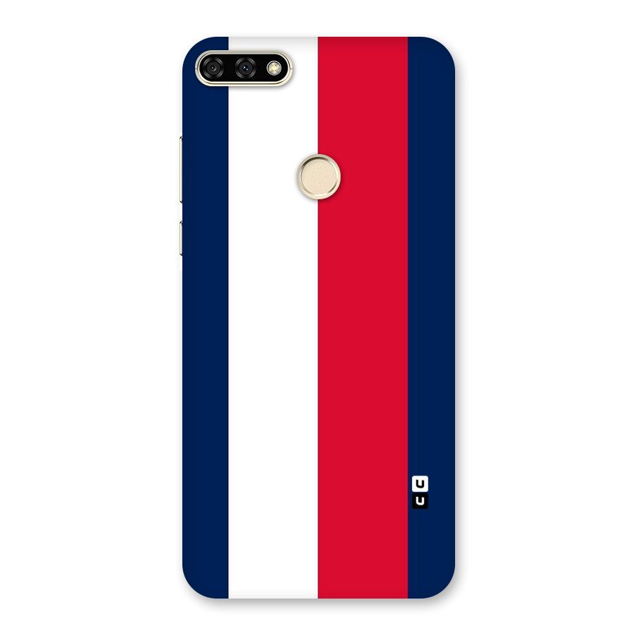 Electric Colors Stripe Back Case for Honor 7A