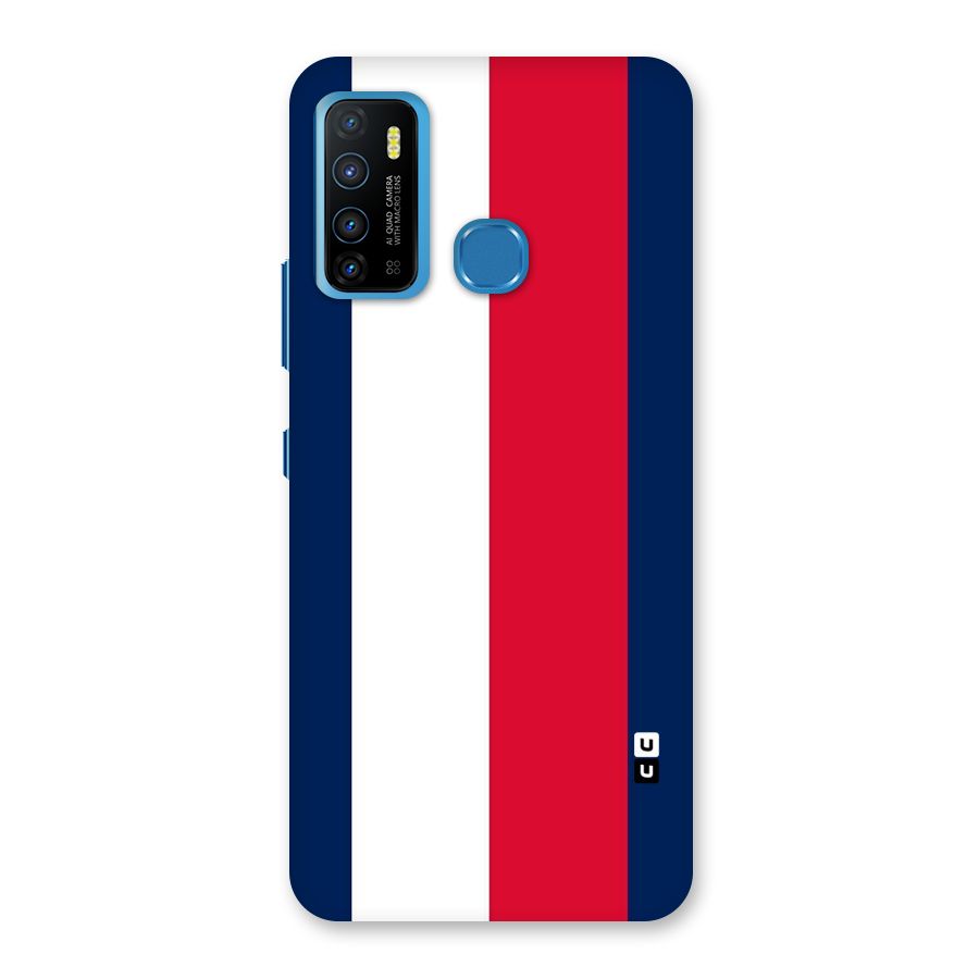 Electric Colors Stripe Back Case for Infinix Hot 9
