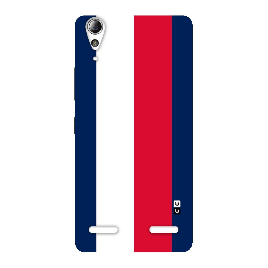 Electric Colors Stripe Back Case for Lenovo A6000 Plus