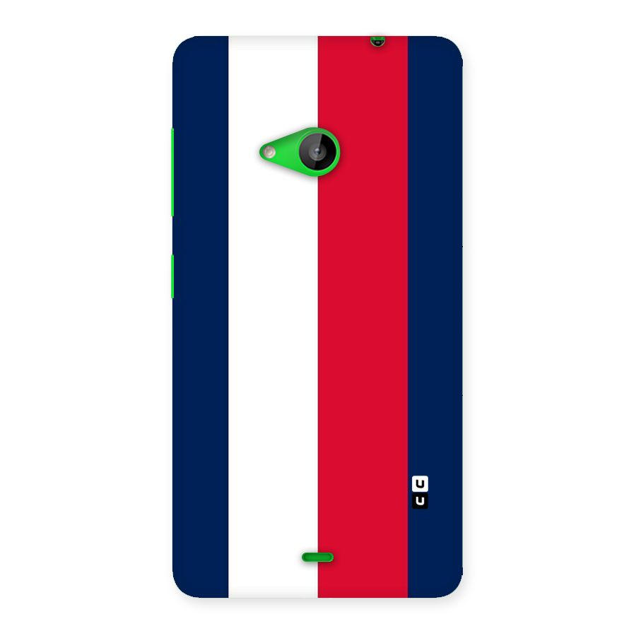 Electric Colors Stripe Back Case for Lumia 535