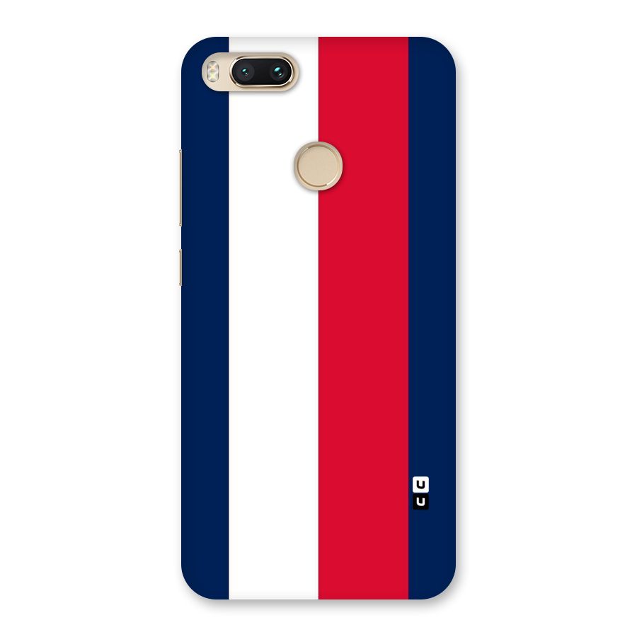 Electric Colors Stripe Back Case for Mi A1