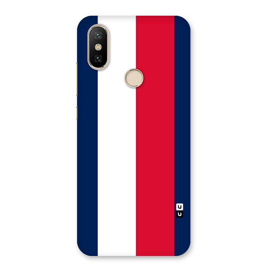 Electric Colors Stripe Back Case for Mi A2