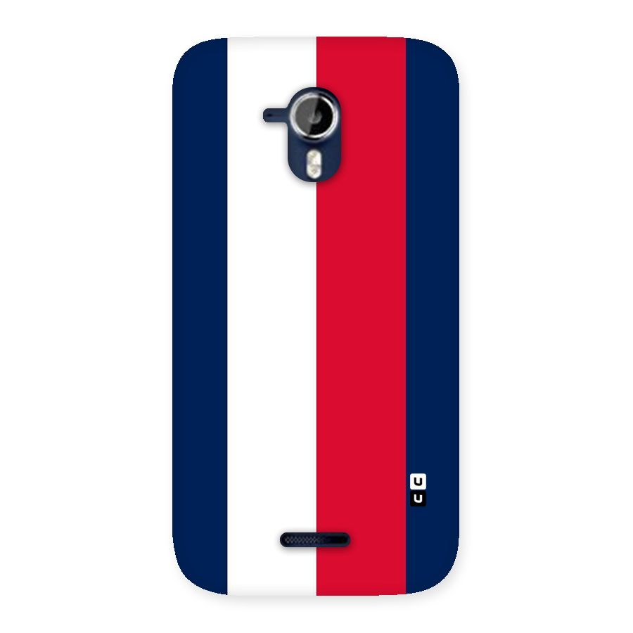 Electric Colors Stripe Back Case for Micromax Canvas Magnus A117