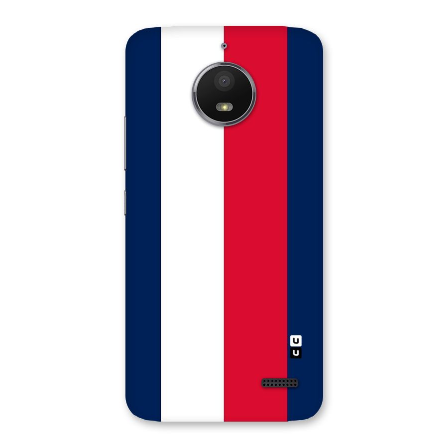 Electric Colors Stripe Back Case for Moto E4