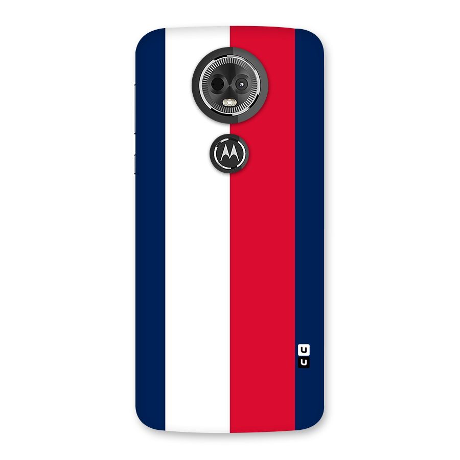 Electric Colors Stripe Back Case for Moto E5 Plus