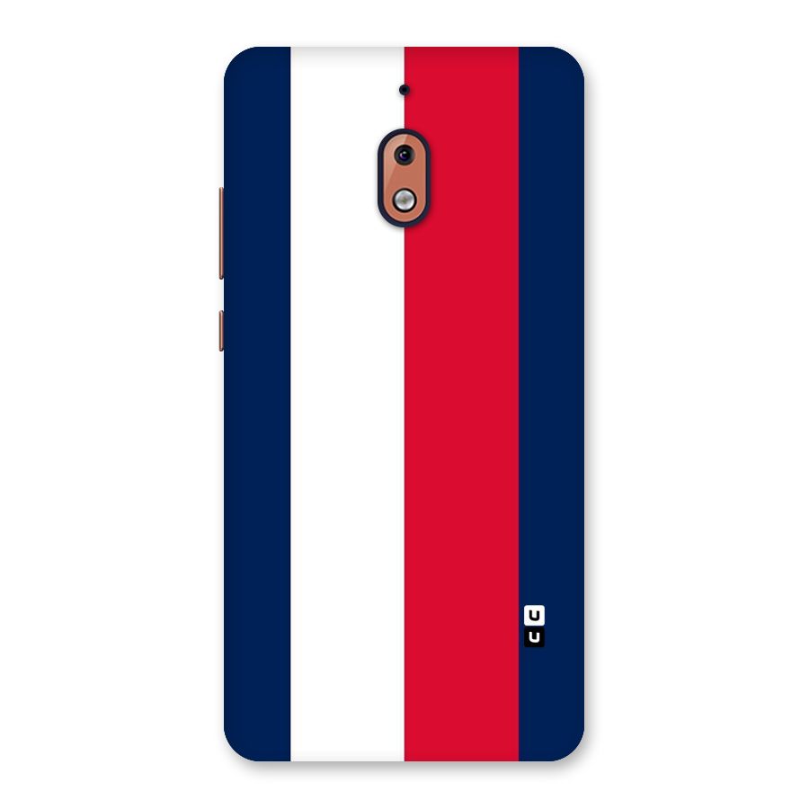 Electric Colors Stripe Back Case for Nokia 2.1