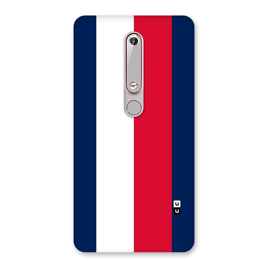 Electric Colors Stripe Back Case for Nokia 6.1