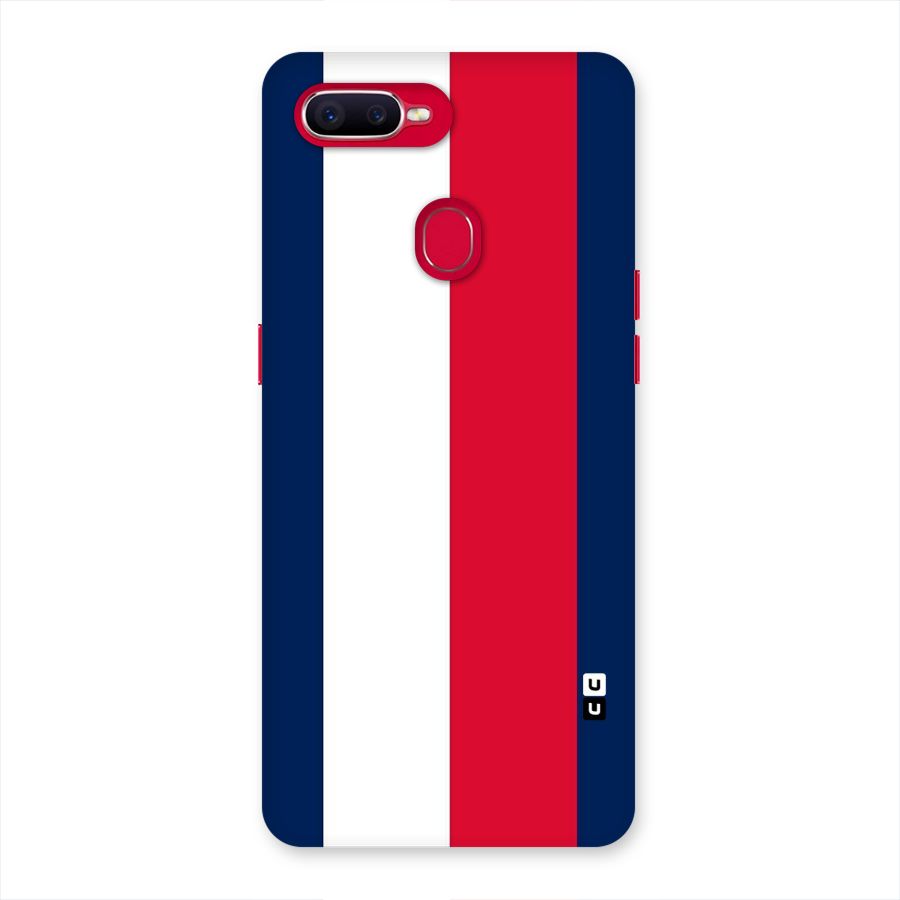 Electric Colors Stripe Back Case for Oppo F9 Pro