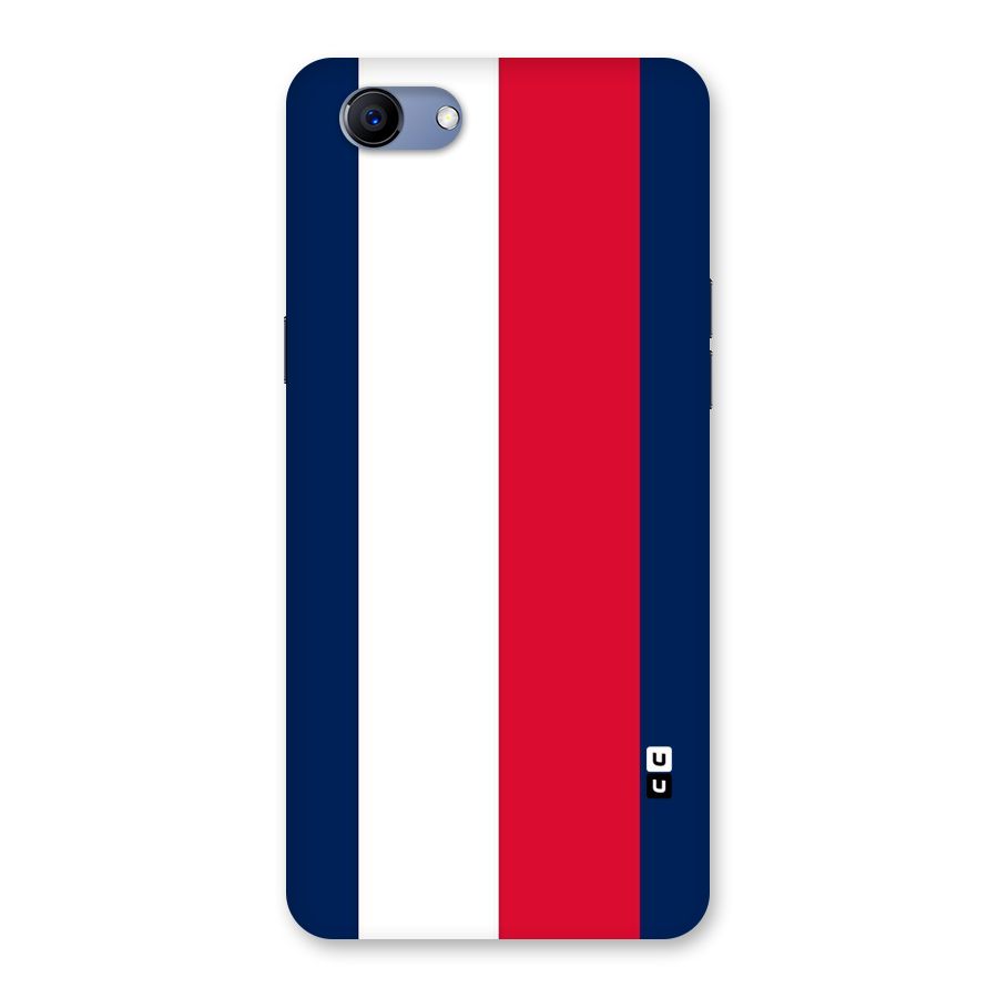 Electric Colors Stripe Back Case for Oppo Realme 1