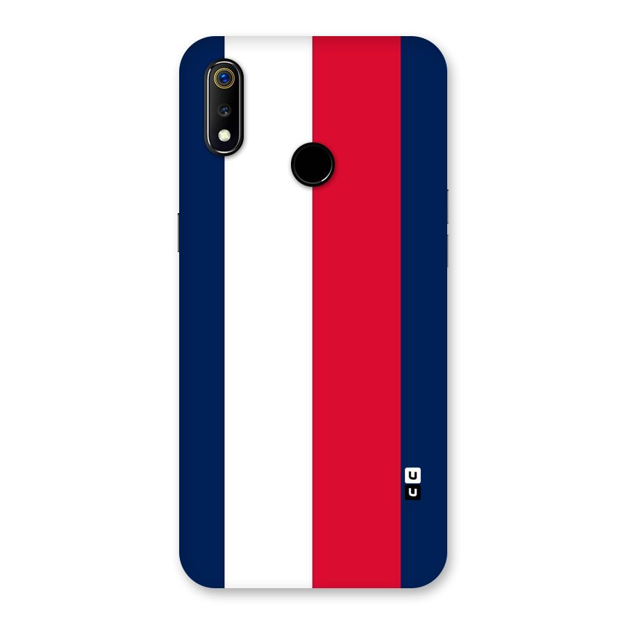 Electric Colors Stripe Back Case for Realme 3