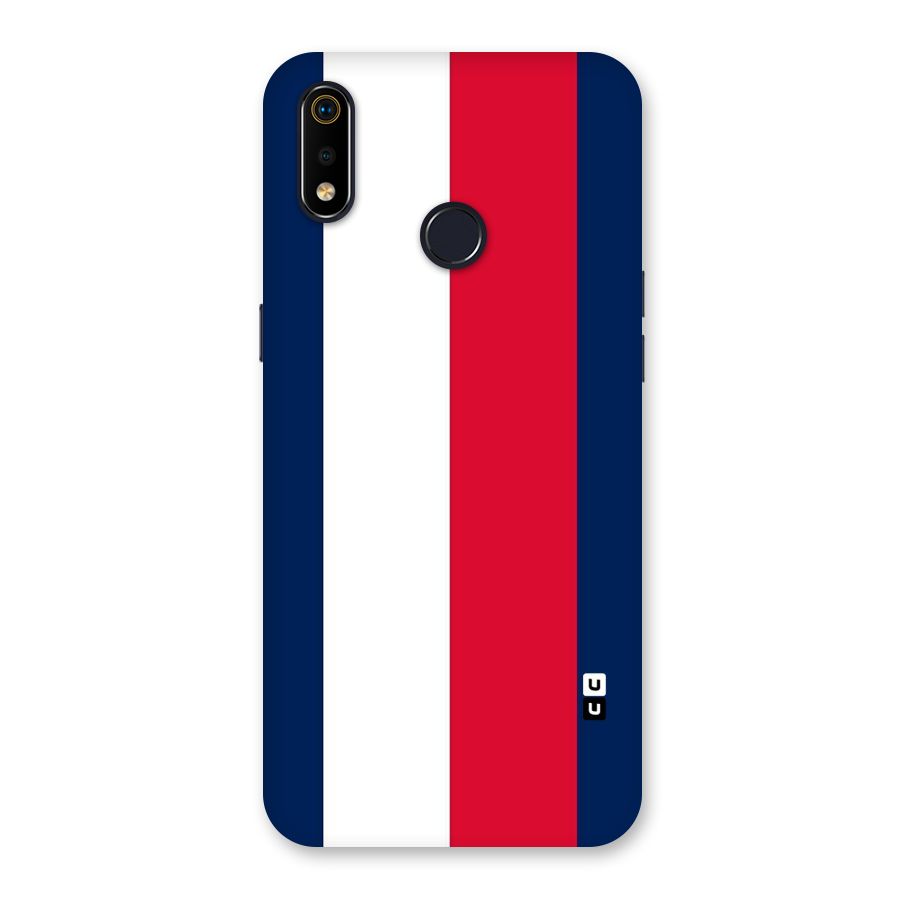 Electric Colors Stripe Back Case for Realme 3i