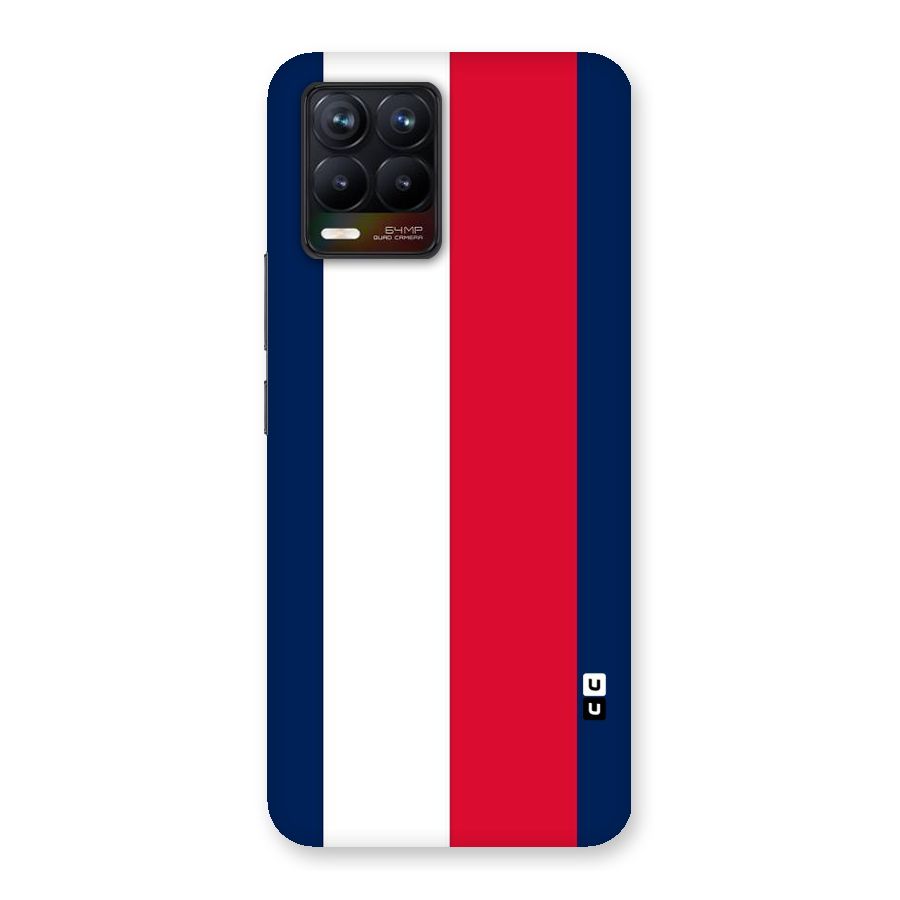 Electric Colors Stripe Back Case for Realme 8