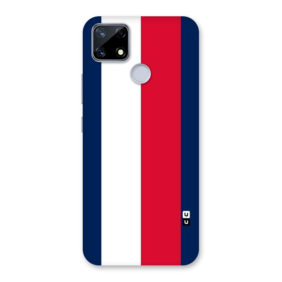 Electric Colors Stripe Back Case for Realme Narzo 20
