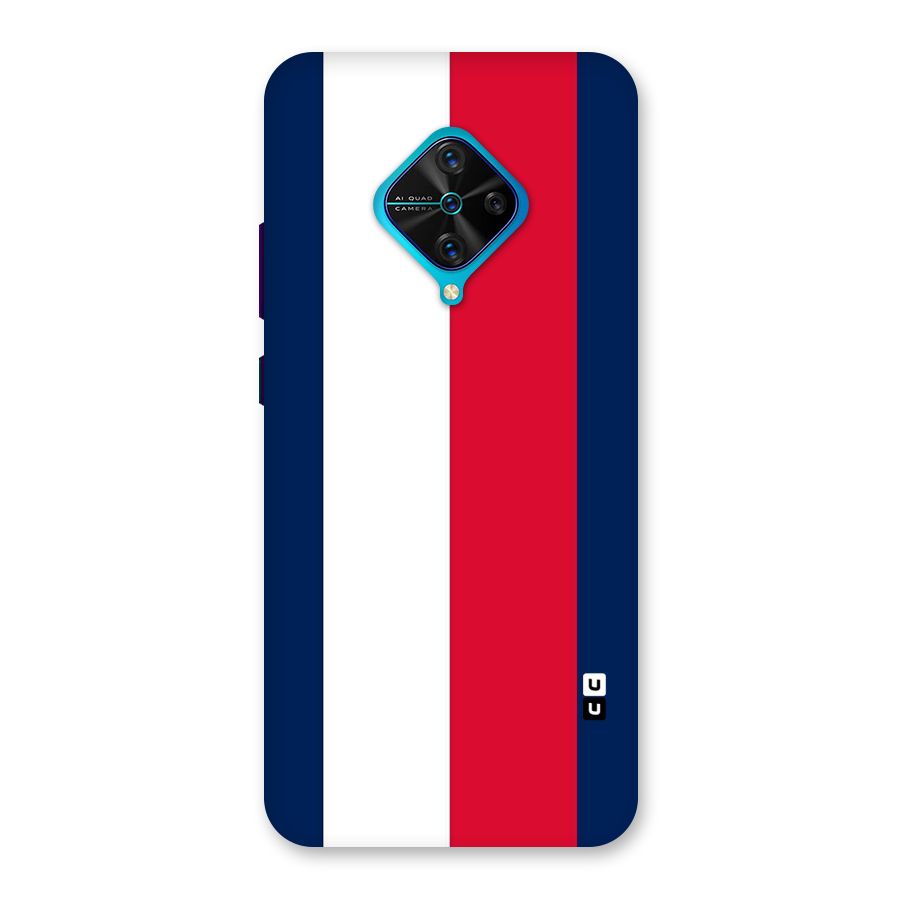 Electric Colors Stripe Back Case for Vivo S1 Pro