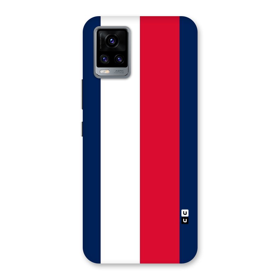 Electric Colors Stripe Back Case for Vivo V20