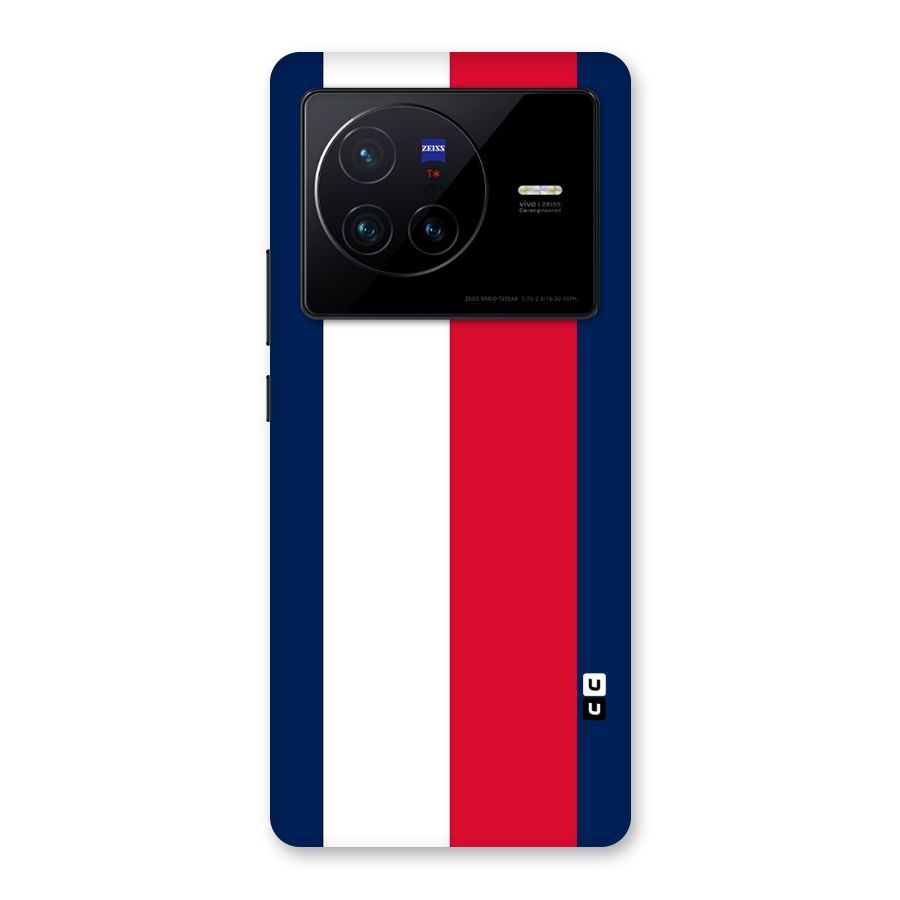 Electric Colors Stripe Back Case for Vivo X80