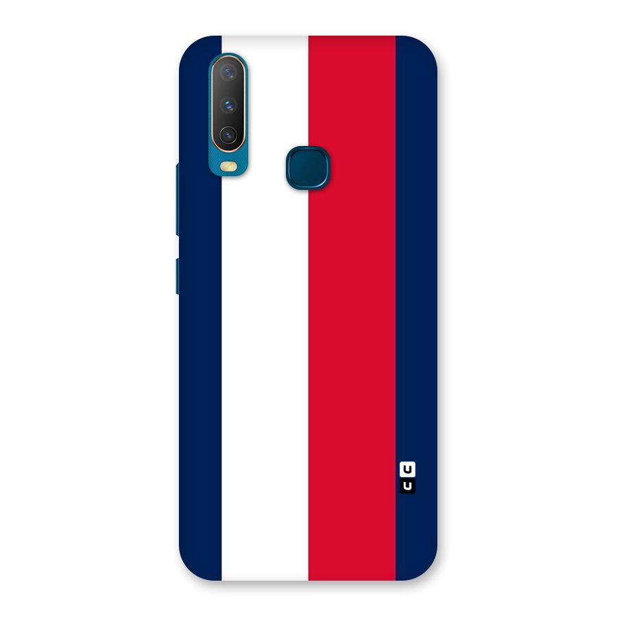 Electric Colors Stripe Back Case for Vivo Y17