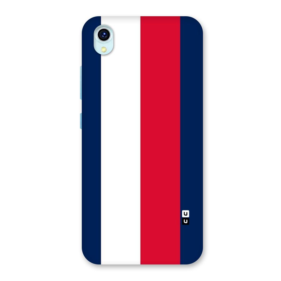 Electric Colors Stripe Back Case for Vivo Y1s