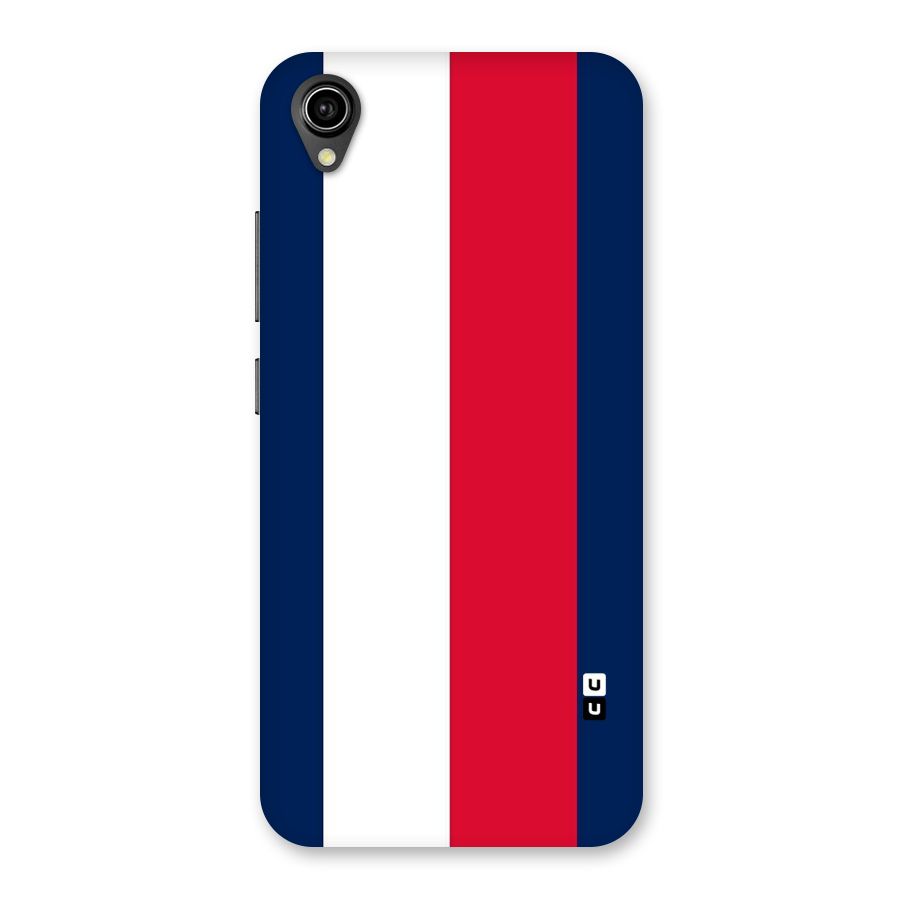 Electric Colors Stripe Back Case for Vivo Y90