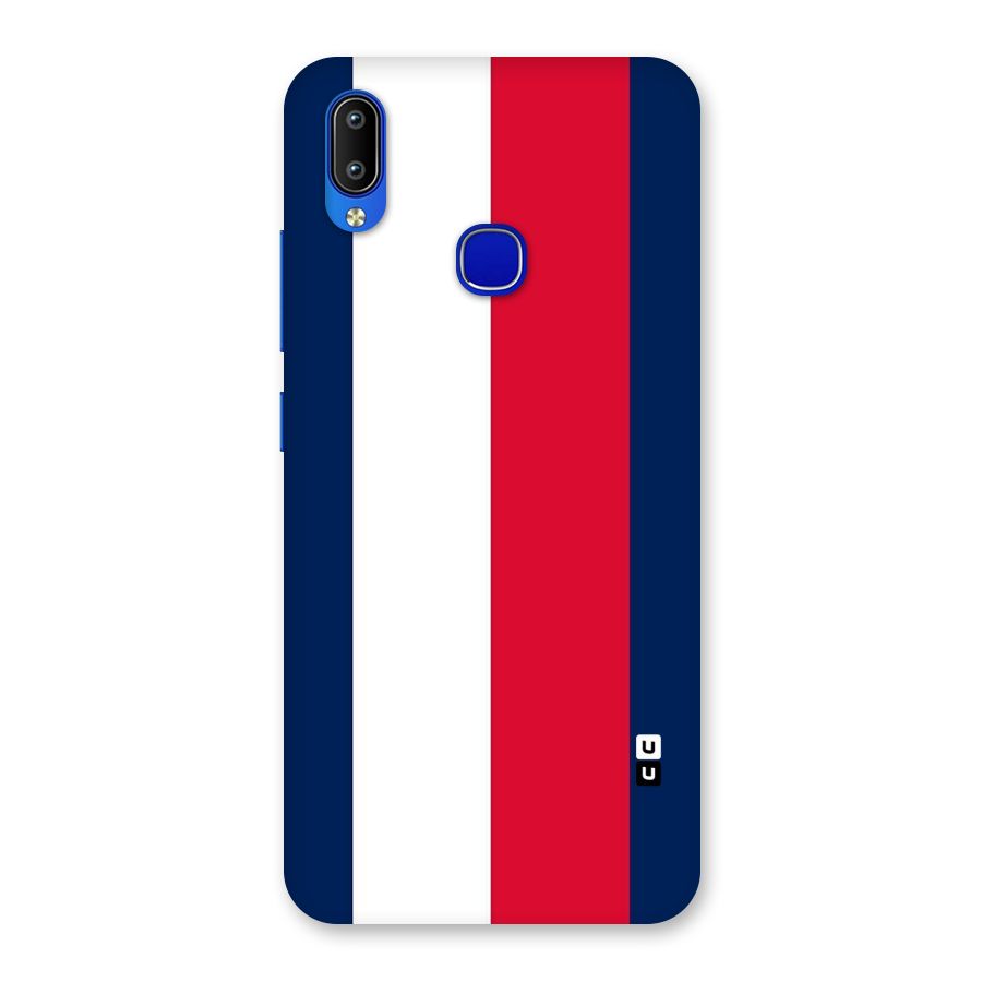 Electric Colors Stripe Back Case for Vivo Y91