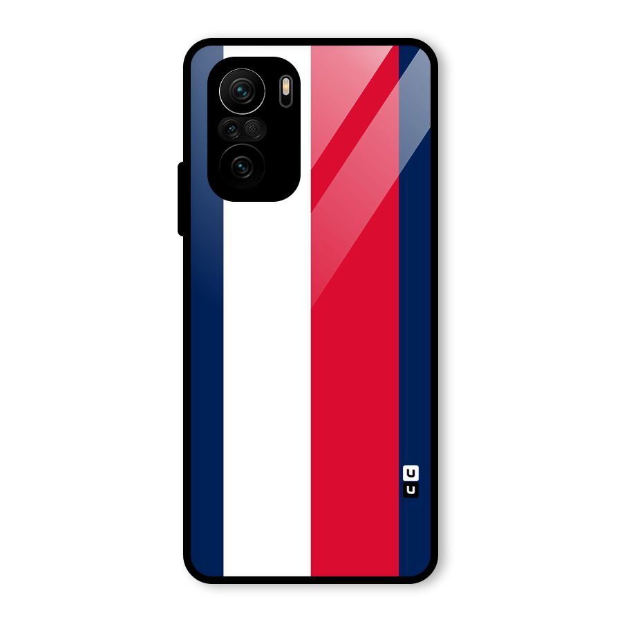 Electric Colors Stripe Glass Back Case for Mi 11X Pro