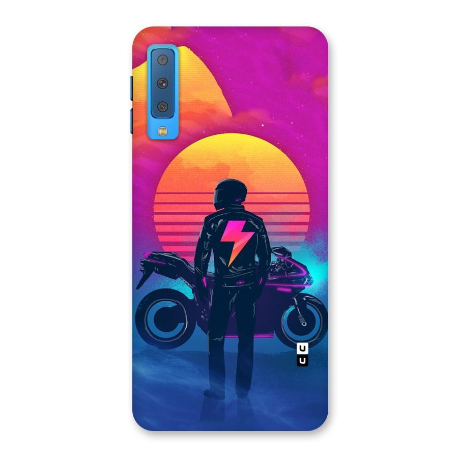 Electric Ride Back Case for Galaxy A7 (2018)