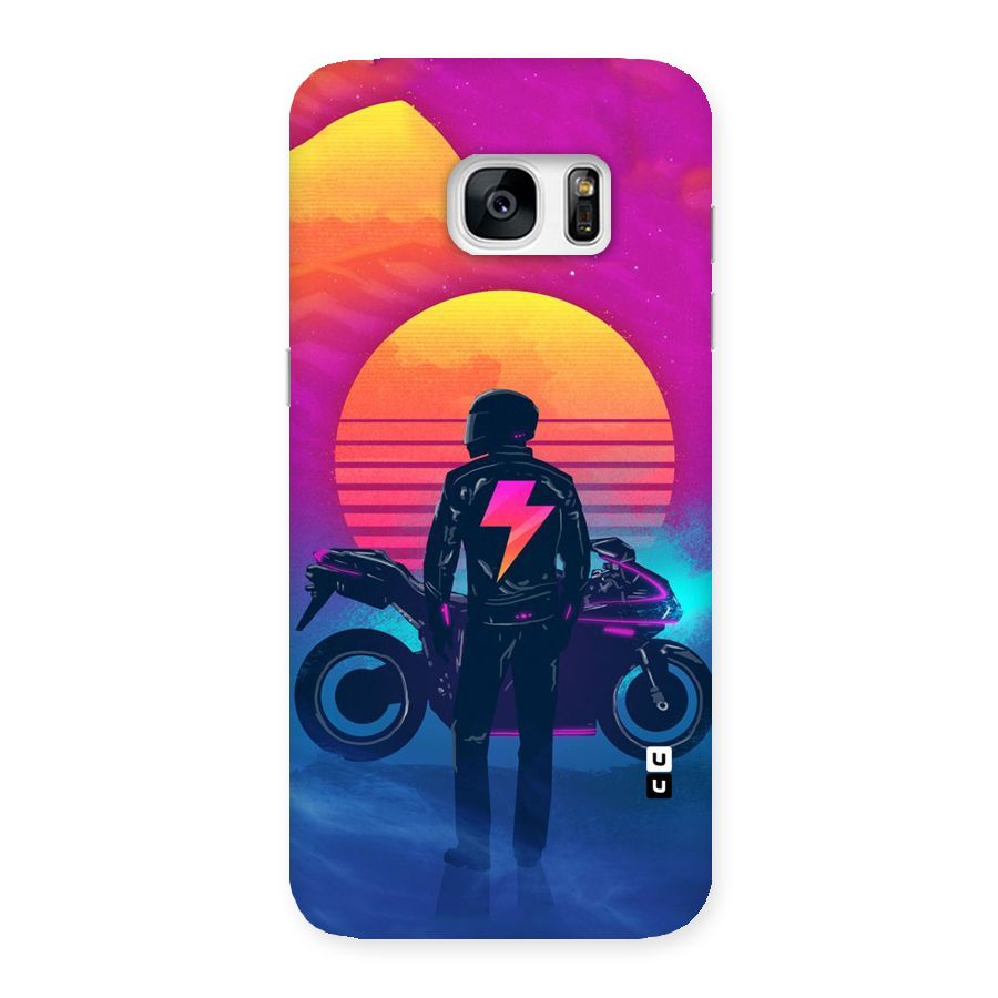 Electric Ride Back Case for Galaxy S7 Edge