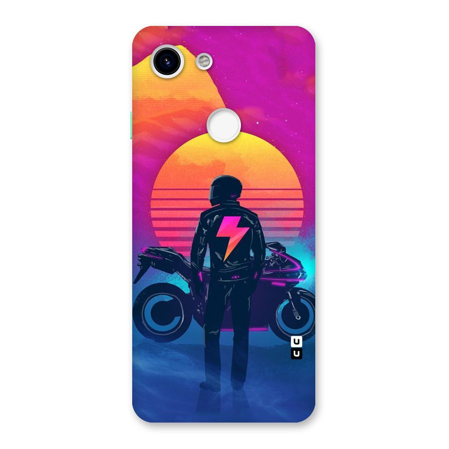 Electric Ride Back Case for Google Pixel 3