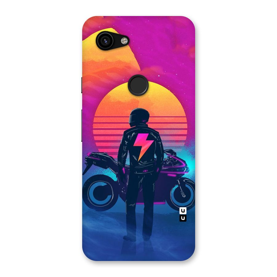 Electric Ride Back Case for Google Pixel 3a