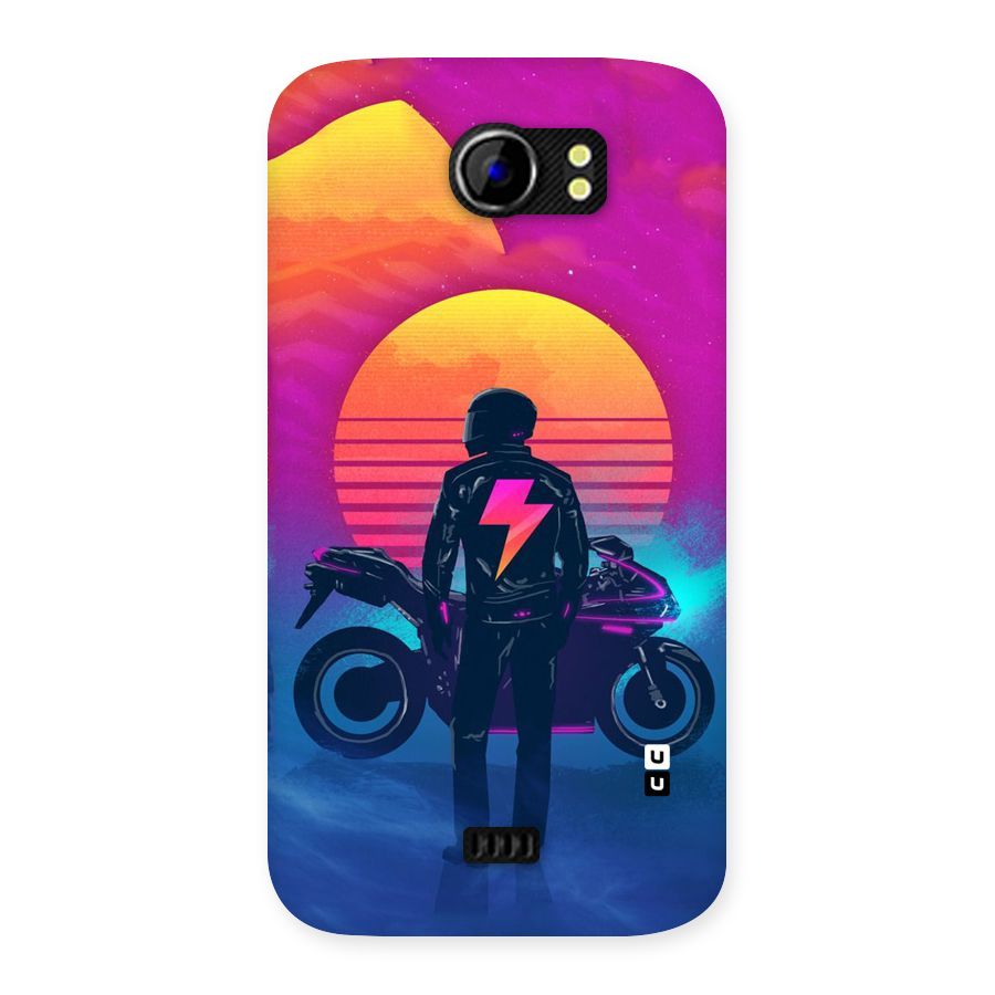Electric Ride Back Case for Micromax Canvas 2 A110