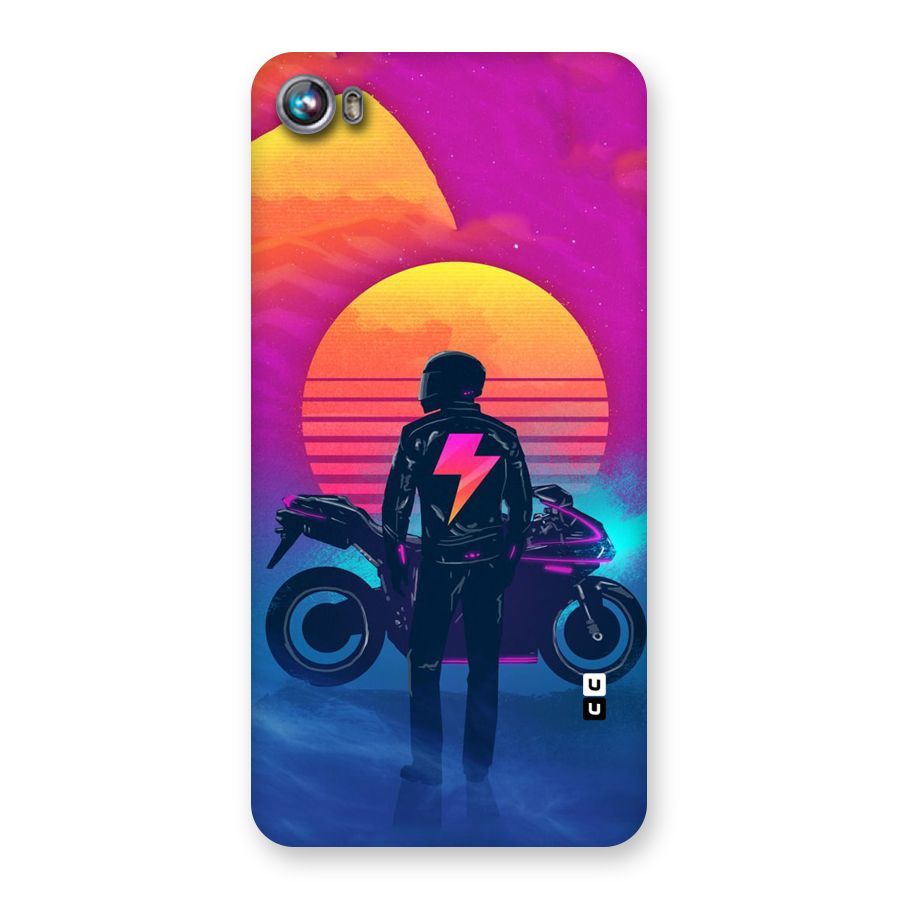Electric Ride Back Case for Micromax Canvas Fire 4 A107