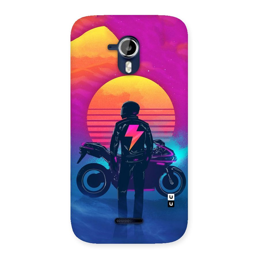 Electric Ride Back Case for Micromax Canvas Magnus A117