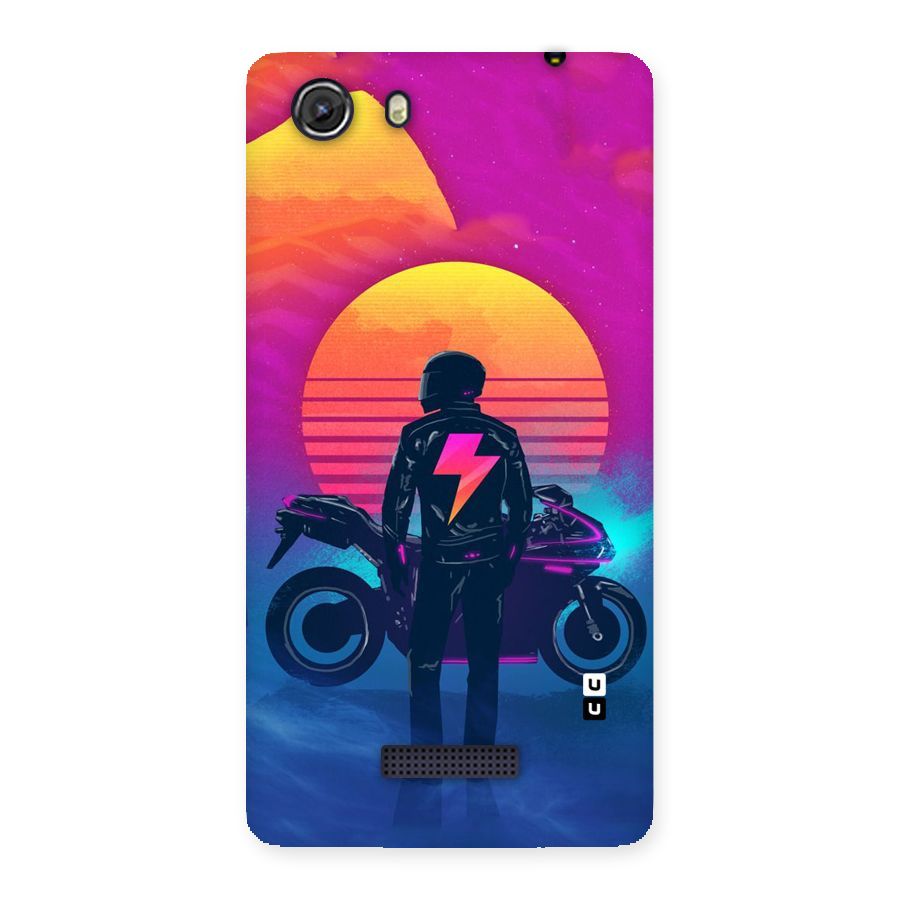 Electric Ride Back Case for Micromax Unite 3