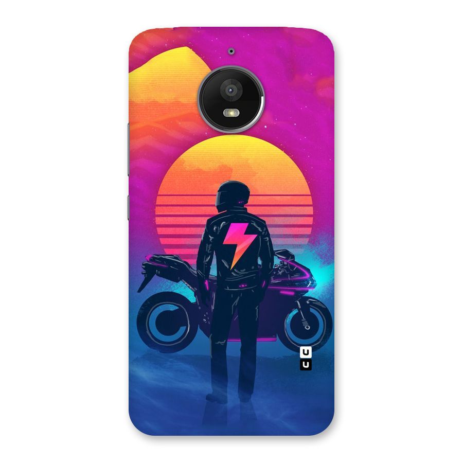 Electric Ride Back Case for Moto E4 Plus