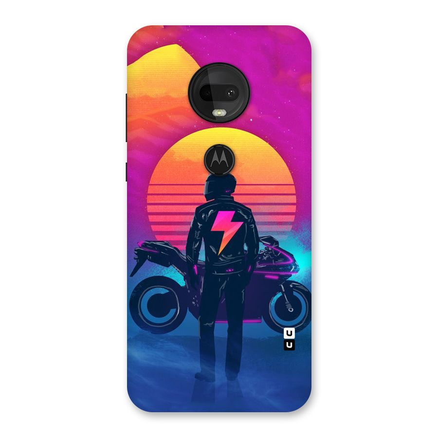 Electric Ride Back Case for Moto G7