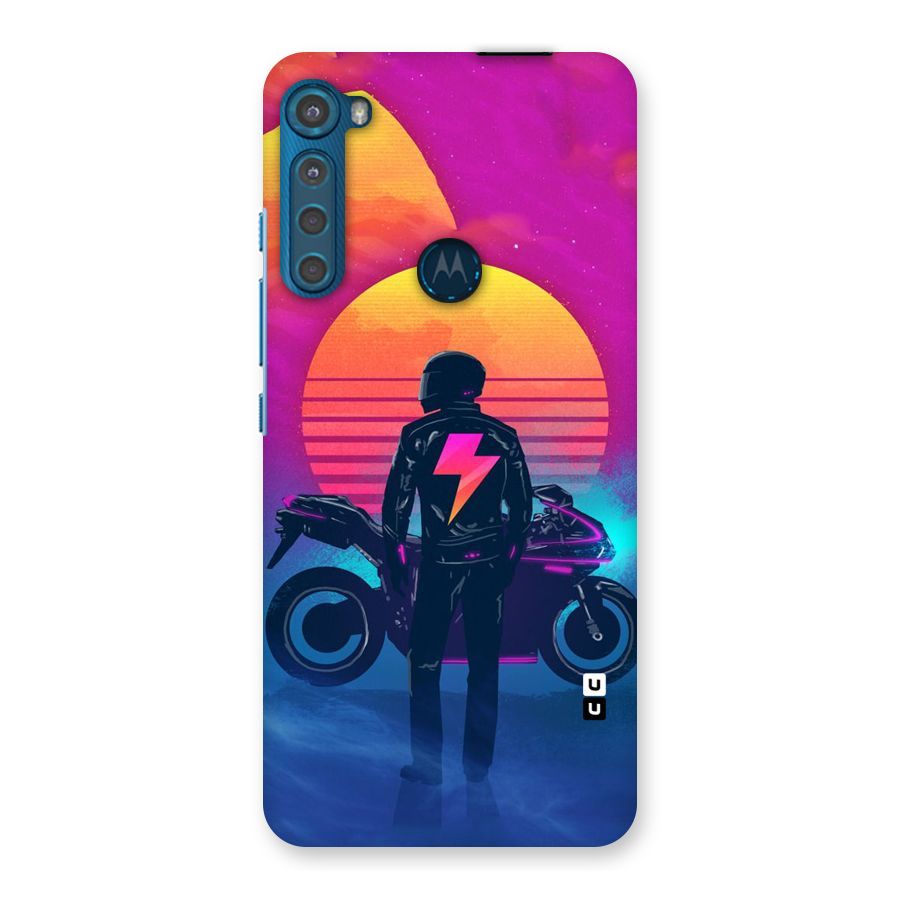 Electric Ride Back Case for Motorola One Fusion Plus