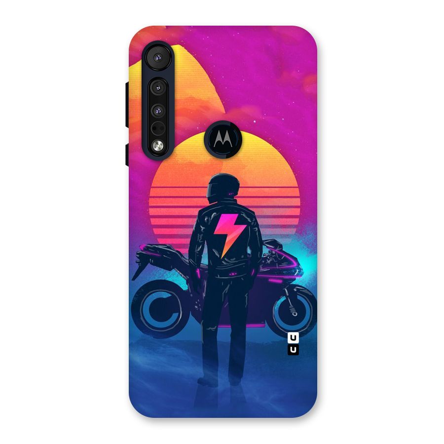 Electric Ride Back Case for Motorola One Macro