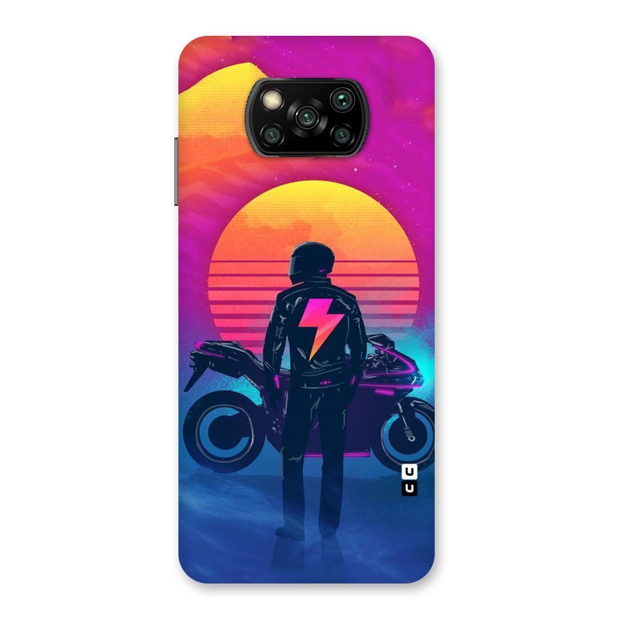 Electric Ride Back Case for Poco X3