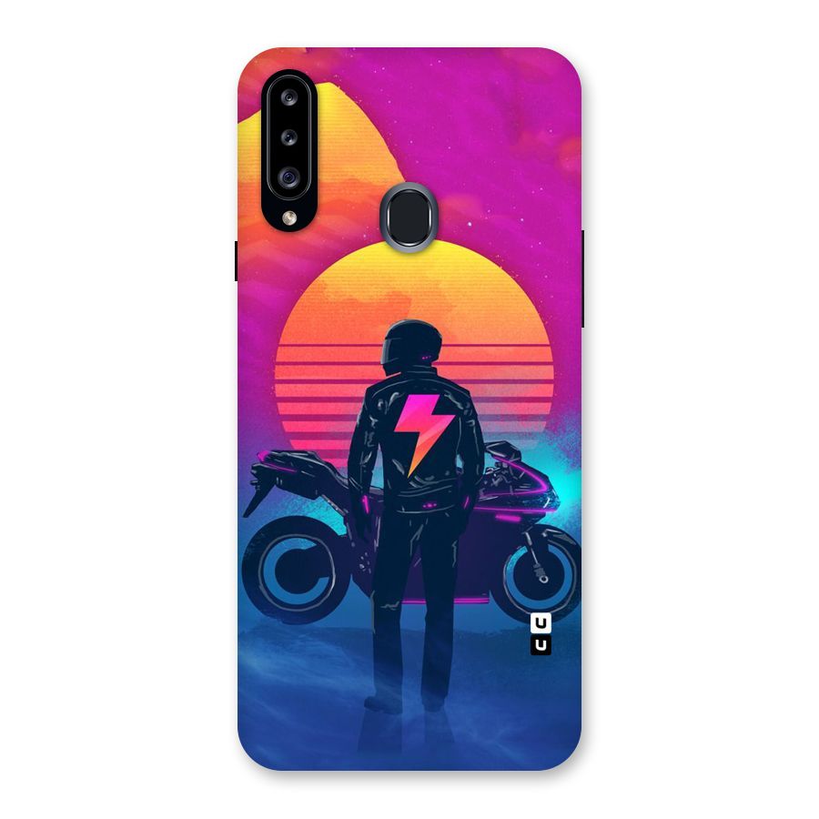 Electric Ride Back Case for Samsung Galaxy A20s