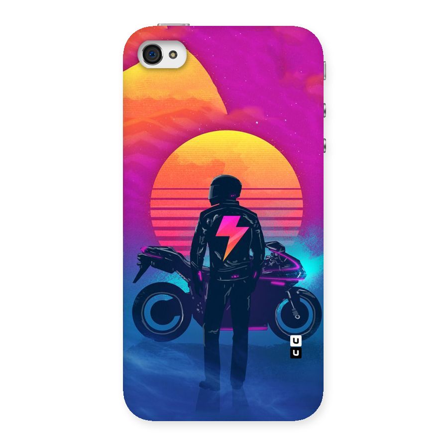 Electric Ride Back Case for iPhone 4 4s