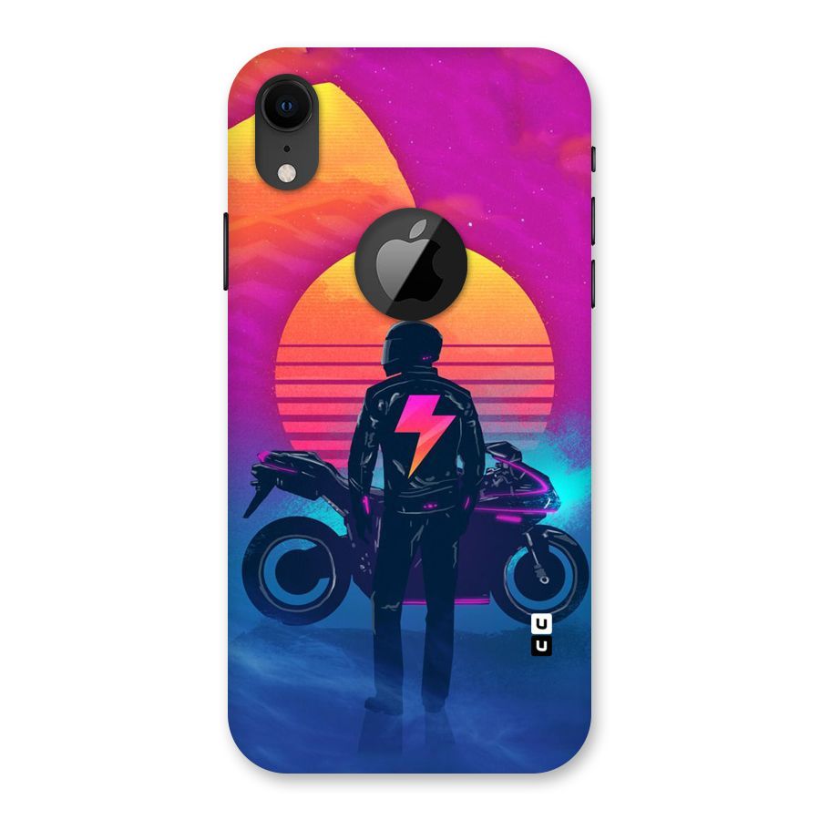 Electric Ride Back Case for iPhone XR Logo Cut