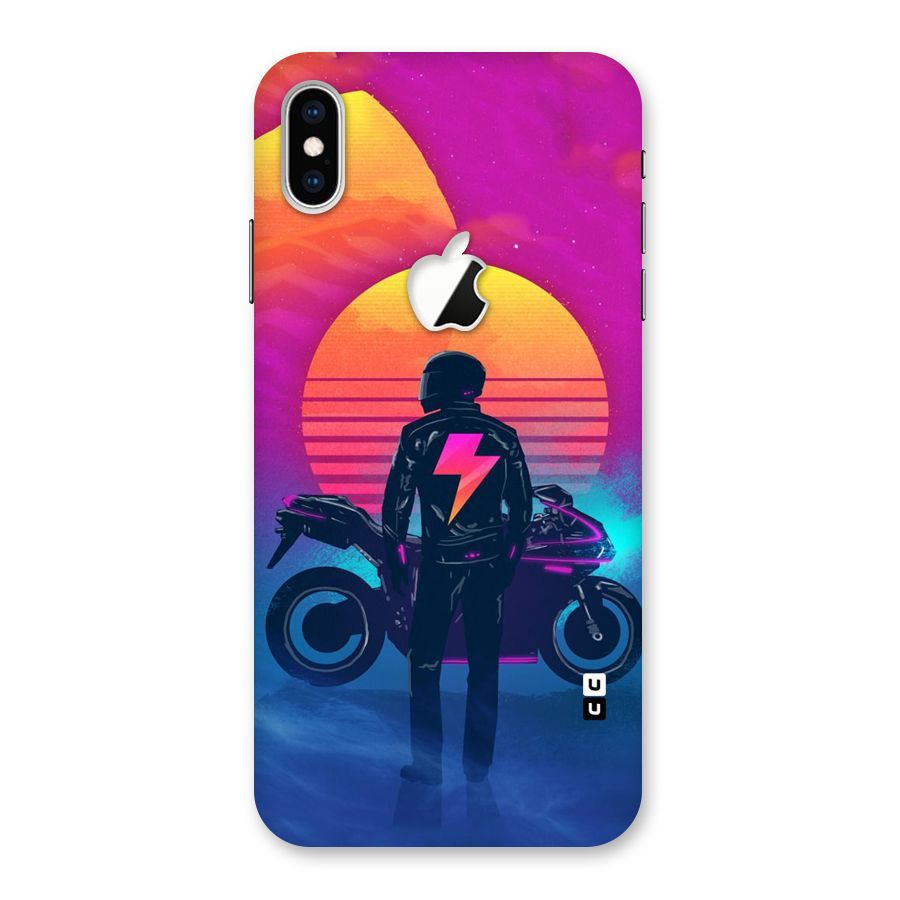 Electric Ride Back Case for iPhone XS Max Apple Cut