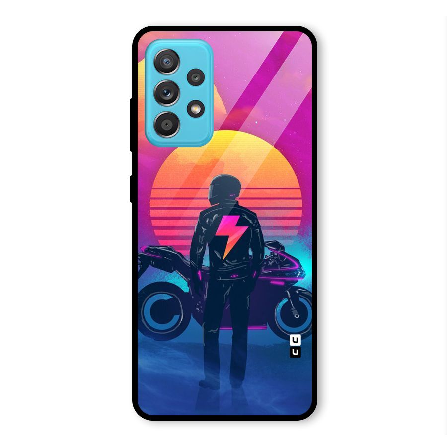 Electric Ride Glass Back Case for Galaxy A52