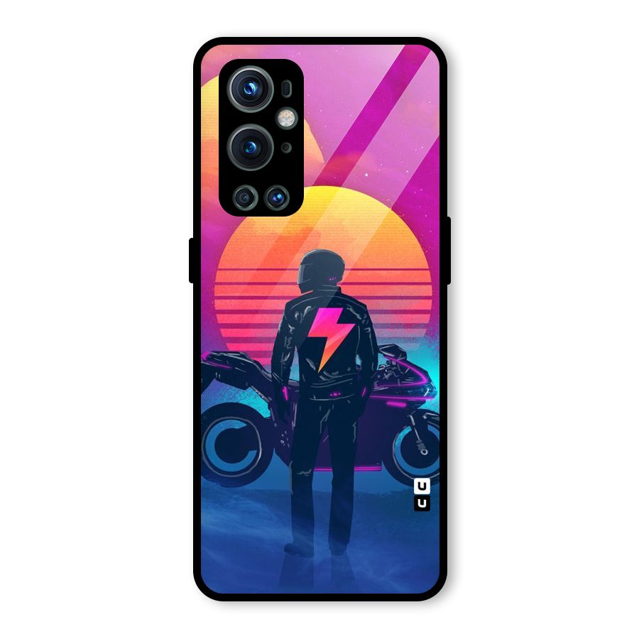 Electric Ride Glass Back Case for OnePlus 9 Pro
