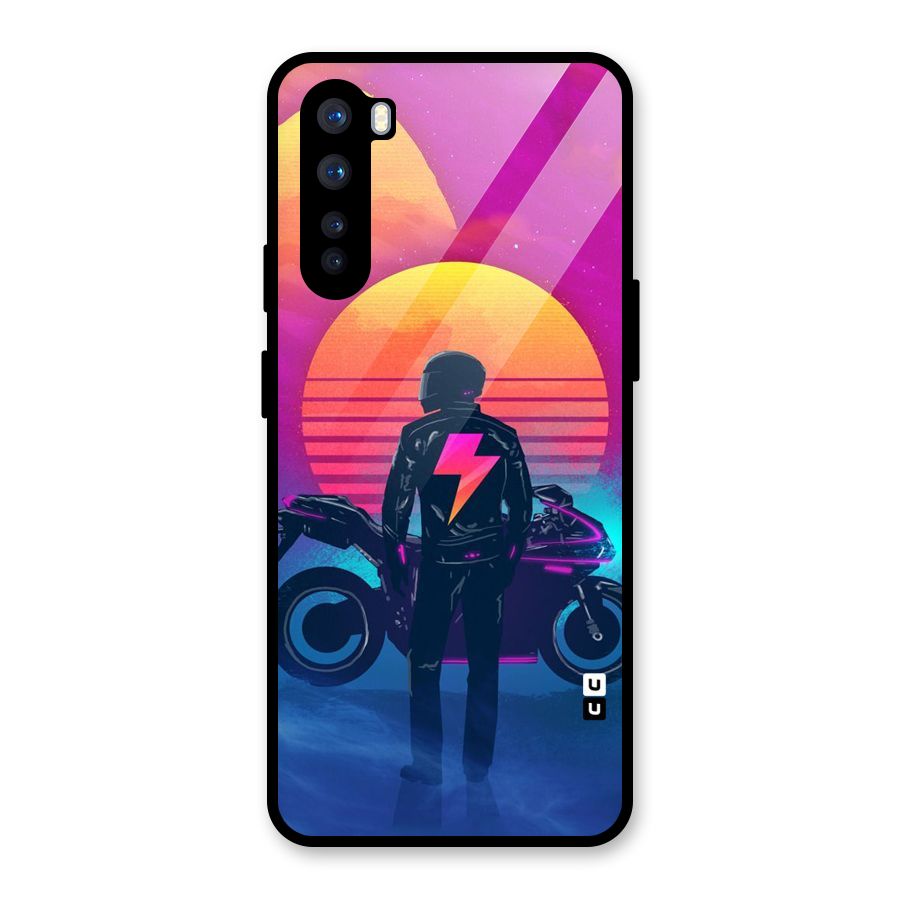 Electric Ride Glass Back Case for OnePlus Nord