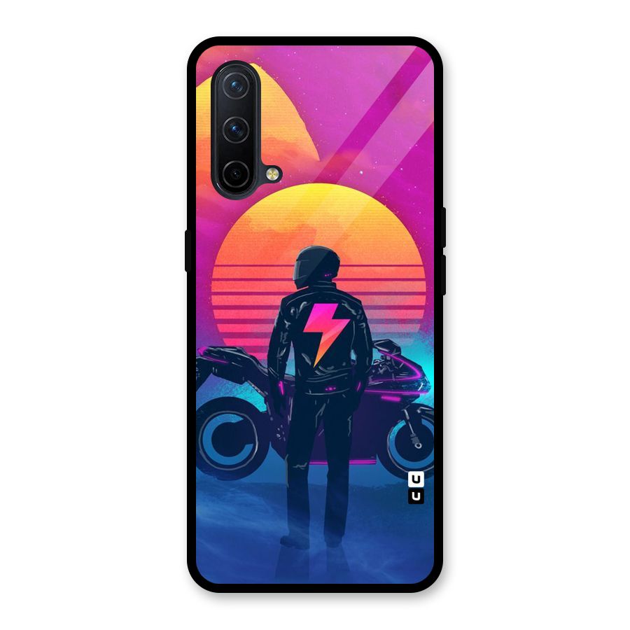 Electric Ride Glass Back Case for OnePlus Nord CE 5G