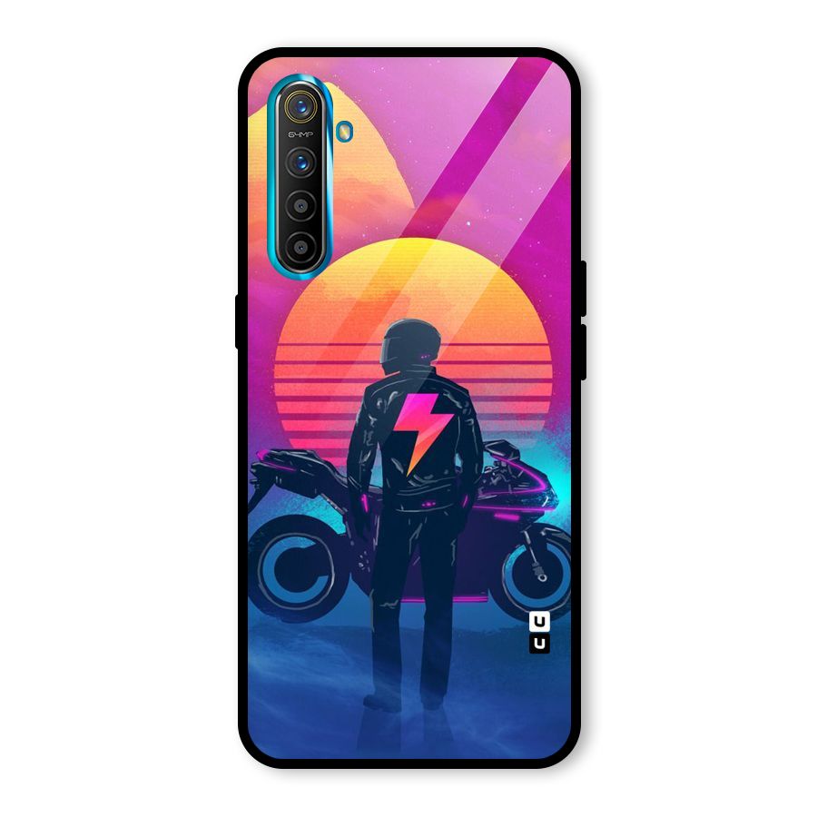Electric Ride Glass Back Case for Realme X2