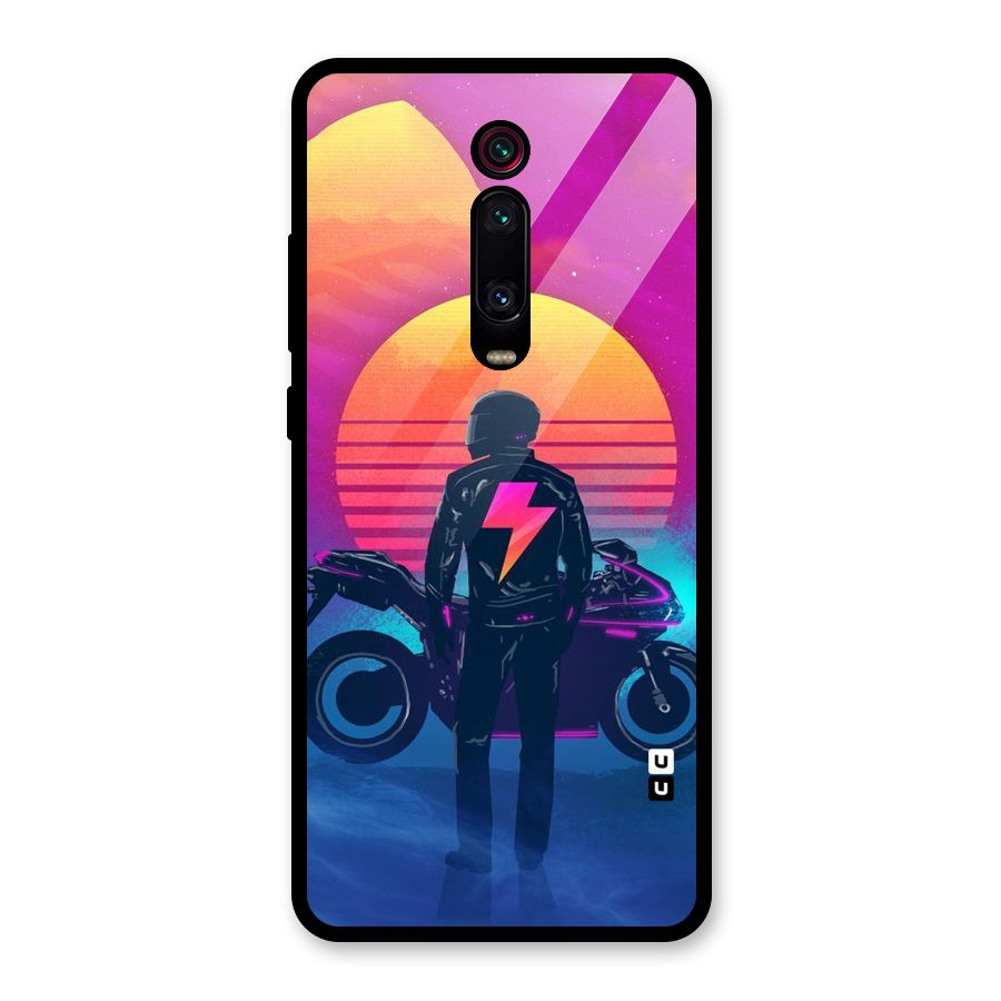 Electric Ride Glass Back Case for Redmi K20 Pro